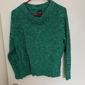 GAP Emerald V-Neck Women's Sweater